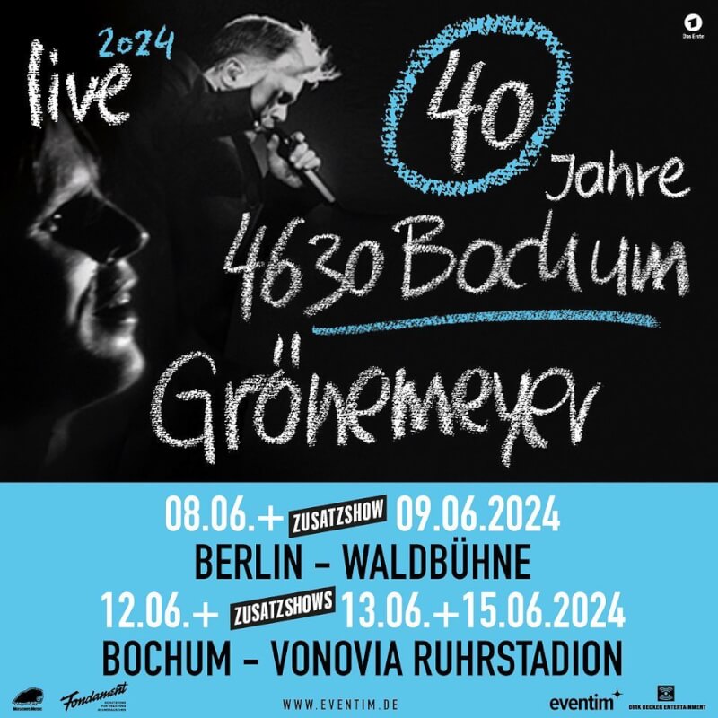 Tickets für Herbert Grönemeyer Festivals & Tour 2023/2024