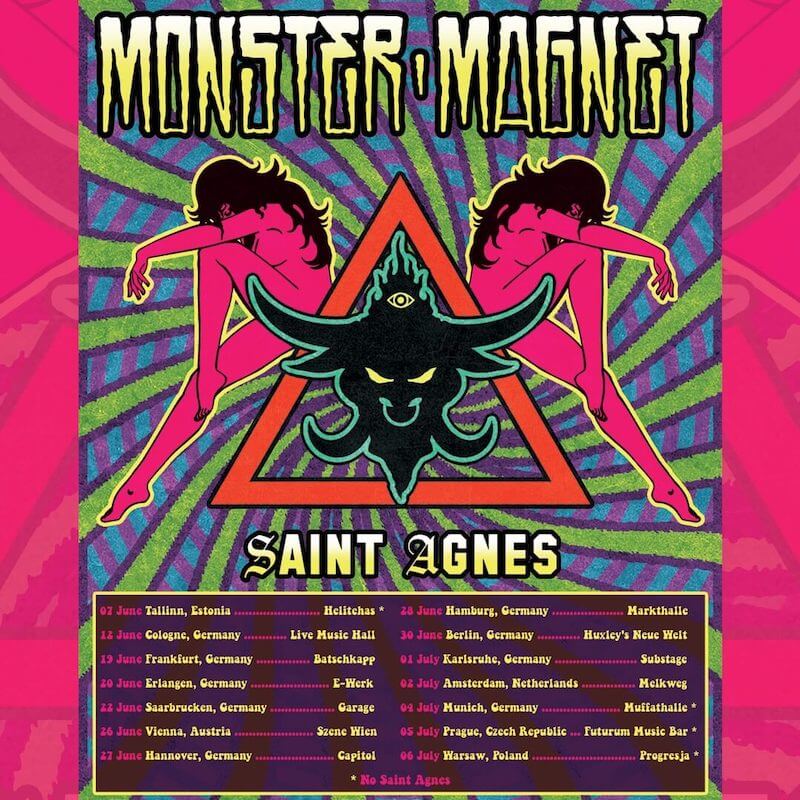 monster magnet tour 2023 deutschland