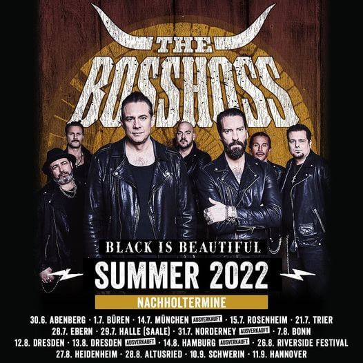 bosshoss tour 2023 hannover