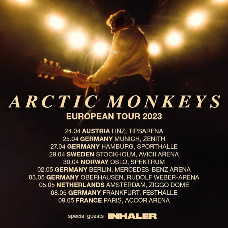 arctic monkeys tour eventim